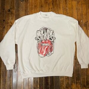 abercrombie oversized crewneck